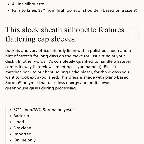 JCREW RESUME DRESS IN STRETCH LINEN Pink Raspberry 2 NWT ๐ - Picture 2 of 6